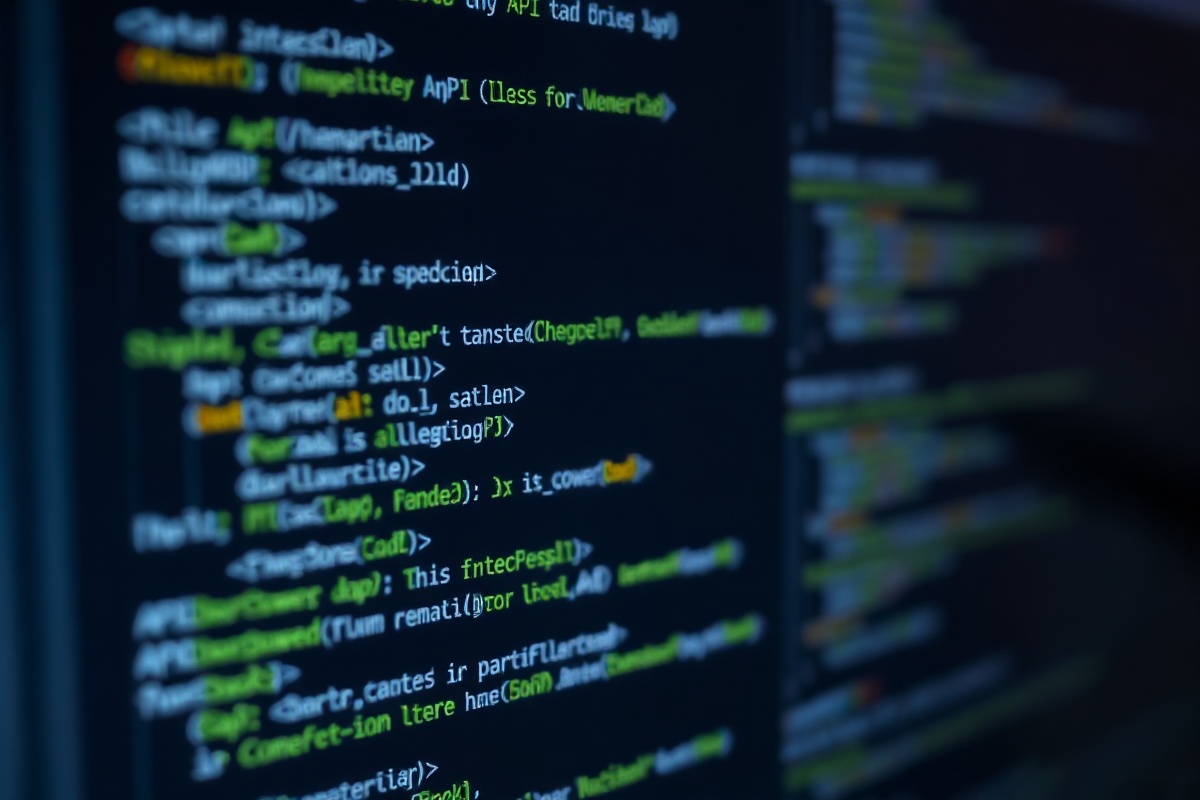 Developer console showing AimSync API integration code and widget preview